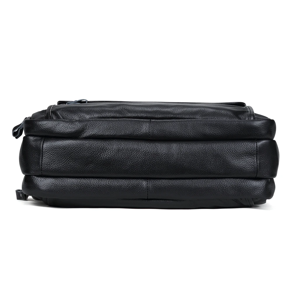 Men Bag Genuine Leather Messenger Briefcase Men's Laptop Single Handle-top Shoulder Bags for Handbag | Багаж и сумки