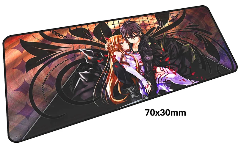 Sword Art Online коврик для мыши геймер 700x300 мм notbook коврик для мыши большой игровой коврик для мыши kiito Большой Коврик Для Мыши Компьютерный стол padmouse