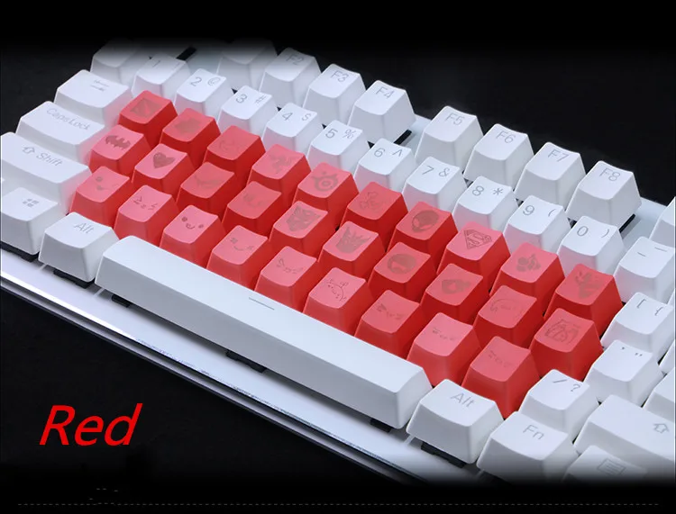 MP толстые PBT Материал 29 Keycap Личность настройки Радий гриф красочные Cherry MX