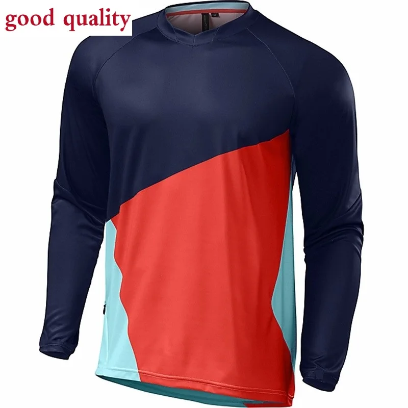 2017 New Long sleeves Jerseys Motorcycle Moto cycling DH Mountain Bike Bicycle Cycling Jersey MX ATV Off Road Wear Clothing S | Спорт и