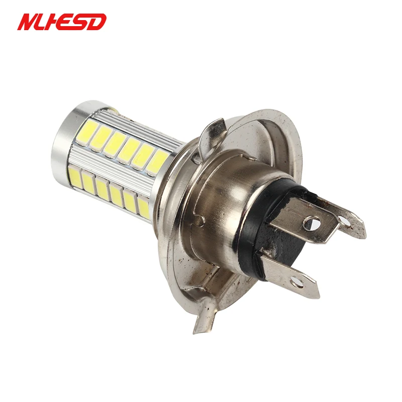 2x H4 H7 светодиодный 5630 33SMD 33 светодиодный автомобиля лампочка фары 12 V 800lm DRL дневные светофор вождения фары противотуманные свет Лидер продаж
