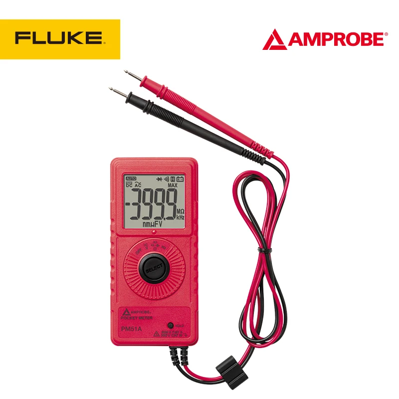 Карманный мультиметр Amprobe PM51A измеритель DMM напряжения AC/DC 600 В сопротивление