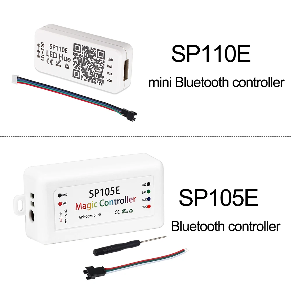 5-24V Bluetooth WiFI music Controller RF mini pixel controller APP control For WS2811 WS2812B IC LED Pixel Strip 5050 RGB |