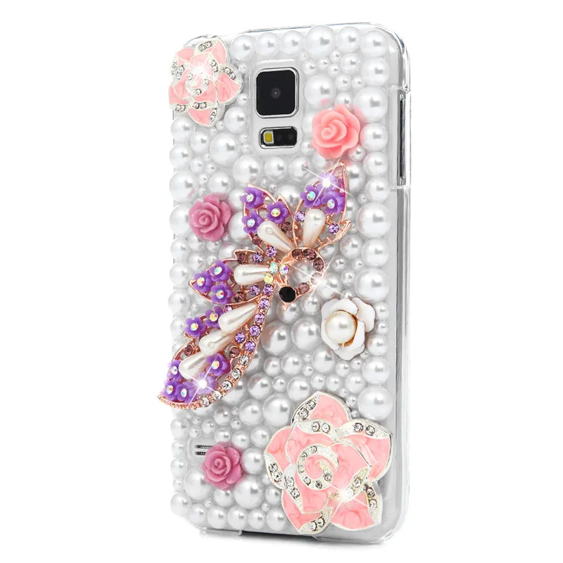 3D шику чехол для Samsung Galaxy Note 8 S5 S6 S7 Edge S8/S8 плюс С кристалалми и стразами защитный В