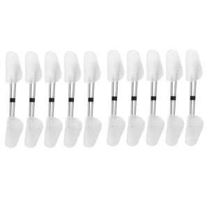 10 пар обуви, дерево, пластик, поддерживать форму обуви, обувь, белый