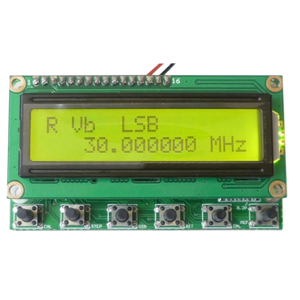 LIXF AD9850 6 полос 0 ~ 55 МГц DDS генератор сигналов цифровое Любительское радио RIT VFO SSB|dds
