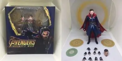 MCR SHFiguarts Marvel Мстители Доктор Стрэндж 15 см BJD Фигурки игрушки для детей подарок
