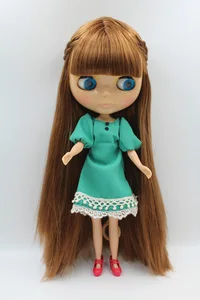 Бесплатная доставка, Большая скидка, RBL-326 кукла сделай сам телесного цвета, подарок на день рождения для девочки, 4 цвета, кукла с большими глазами, красивая игрушка для волос