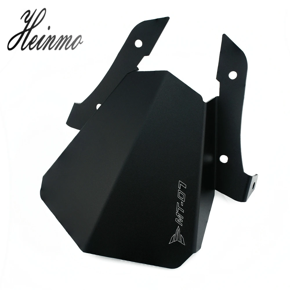 Лобовое стекло мотоцикла красный для Yamaha MT07 MT-07 2013 2014 2015 2016 2017 Алюминиевые