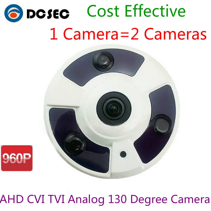 HD 960 P AHD CVI ТВ я CVBS мини купола cc безопасности аналоговые Камера 130 градусов Широкий