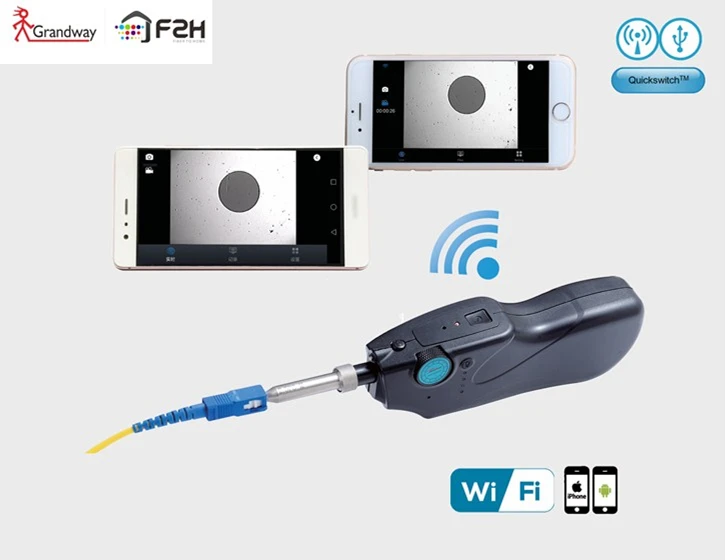 Оригинальный телефон Grandway FIM-17 400X волоконно-оптический видеоконтрольный зонд и