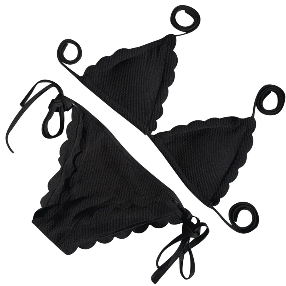 

Cute Swimsuit Women's Sexy Push-ups Thickening Bra Beach Backless Bikini Set Bandage Beach Swimsuit Badeanzug Damen