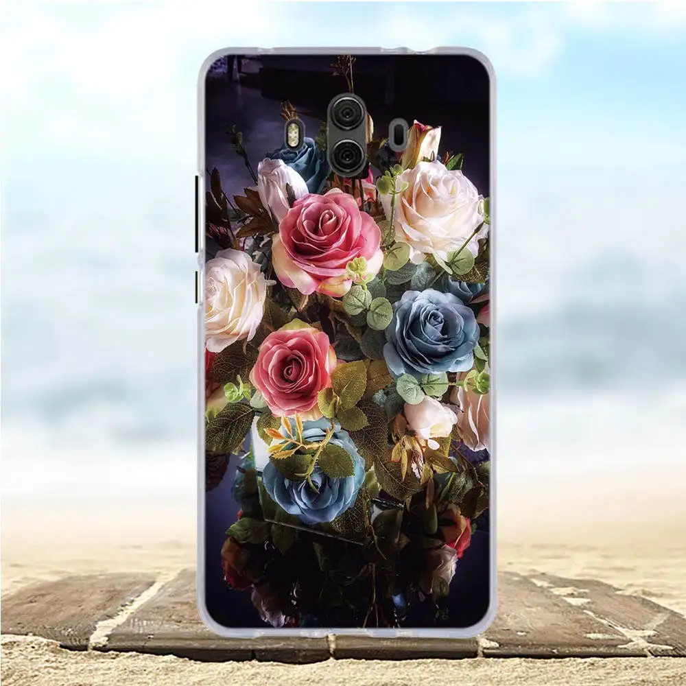 For Huawei Mate 10 Case 3D Pattern ALP-L09 ALP-L29 ALP-AL00 Soft Silicone Cover Mate10 Cases | Мобильные телефоны и