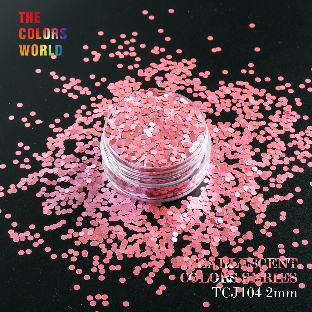 Перламутровый темно-розовый кристаллический металлический блеск для ногтей