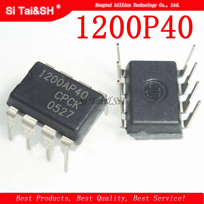 10 шт./лот NCP1200P60 1200P60 DIP-8 1200AP40 1200P40 ЖК-чип управления питанием | Электронные