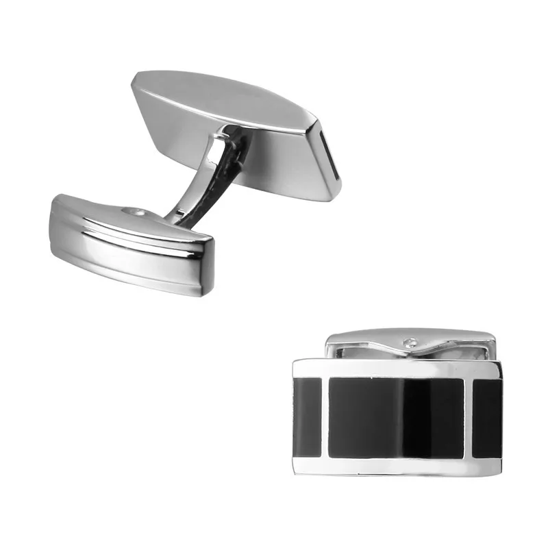 

The high-end men's shirts Cufflinks brand jewelry black cufflinks, fashion design style French shirt accessories