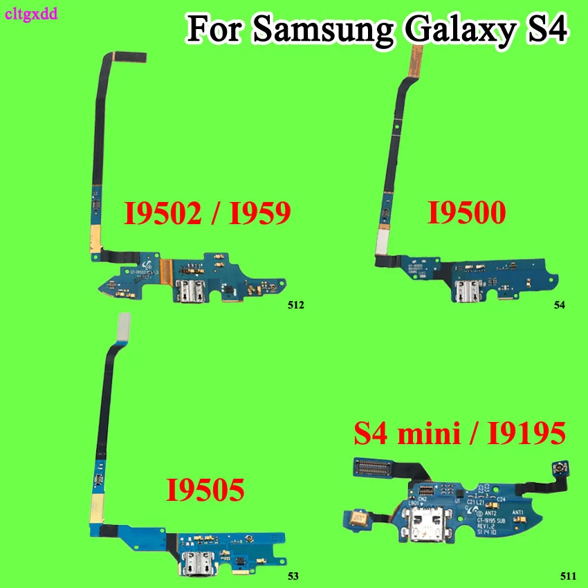 Зарядный порт зарядного устройства гибкий кабель для Samsung Galaxy S4 Mini I9195 i9505 i9500 I9502