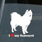 I Love My Samoyed Sticker Die Cut Vinyl Sammy