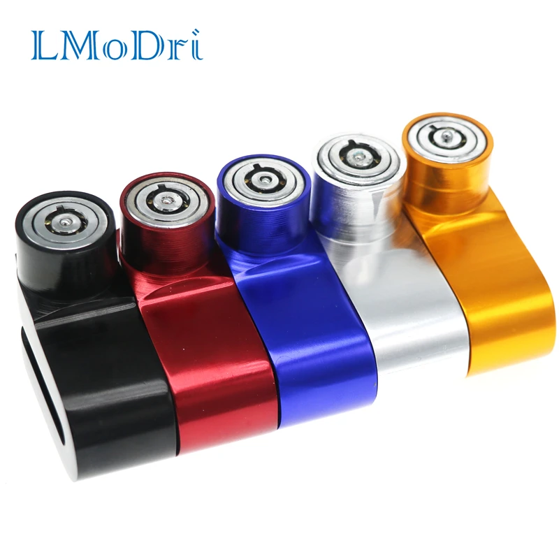 LMoDri замок для мотоцикла нержавеющая сталь защита от кражи дисковый тормоз