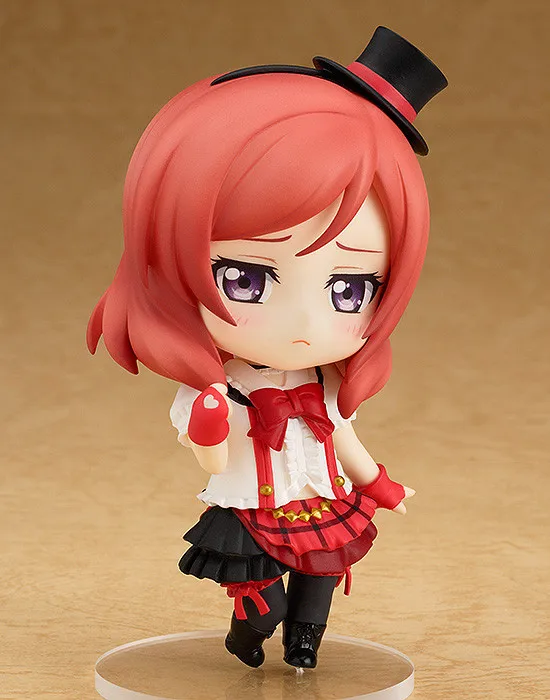Новая горячая распродажа Q ver. 516 # LoveLive! школьная idol Проекта Маки Nishikino 10 см ПВХ