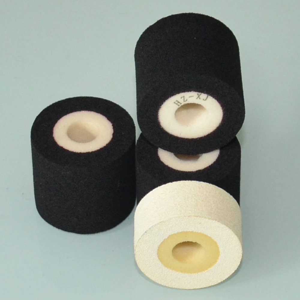 

Black Diameter 36mm Height 16mm coding printer hot stamp ink roll supplier for ink roller coding machine