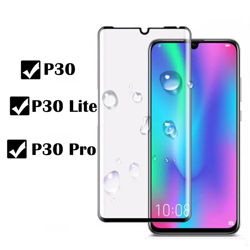 Защитное стекло для Huawei P30 Lite закаленное протектор экрана P 30 30P PRO LITE PLUS пленка с