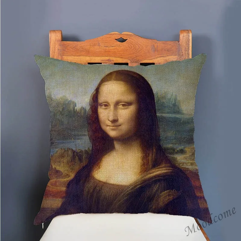 Da Vinci всемирно известная картина маслом художественное украшение Мона Лиза