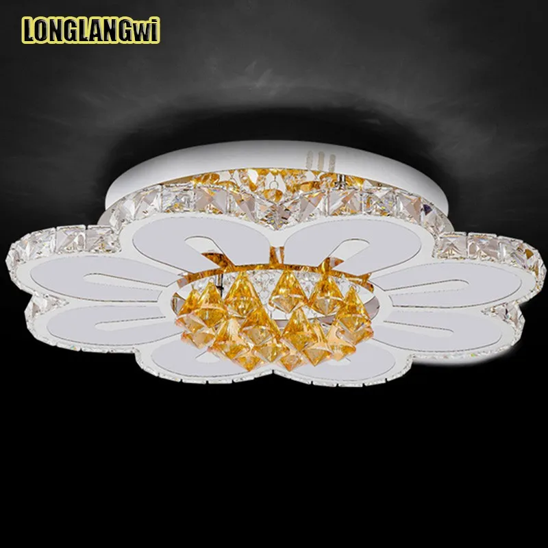 Современный кристалл LED Изменение цвета с пультом дистанционного управления