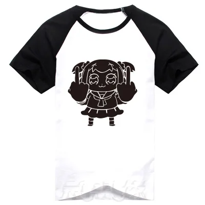 Новинка, футболка с надписью "pop Team Epic", аниме, поп пипи, модная мужская одежда, футболка с коротким рукавом, топы - Цвет: 22