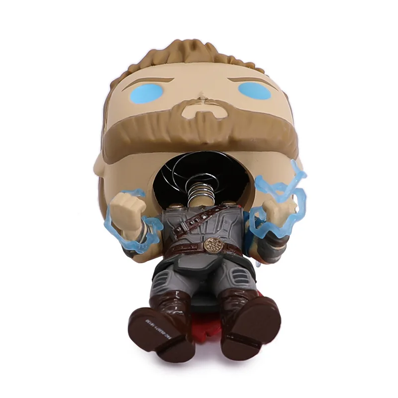 FUNKO POP Новое поступление персонаж Marvel Мстители Тор 335# виниловые фигурки Коллекция Модель игрушки для детей Рождественский подарок