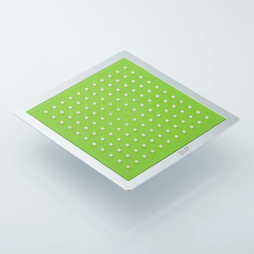 BAKALA 8-дюймовые смесители для душа с дождевой насадкой из АБС-пластика ванной