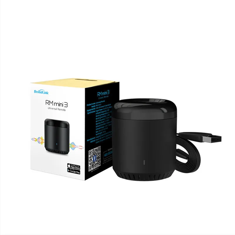 Broadlink RM Mini 3 Универсальный WiFi 4G ИК пульт дистанционного управления через приложение управление Умный дом работа с Alexa Echo Google Home Mini