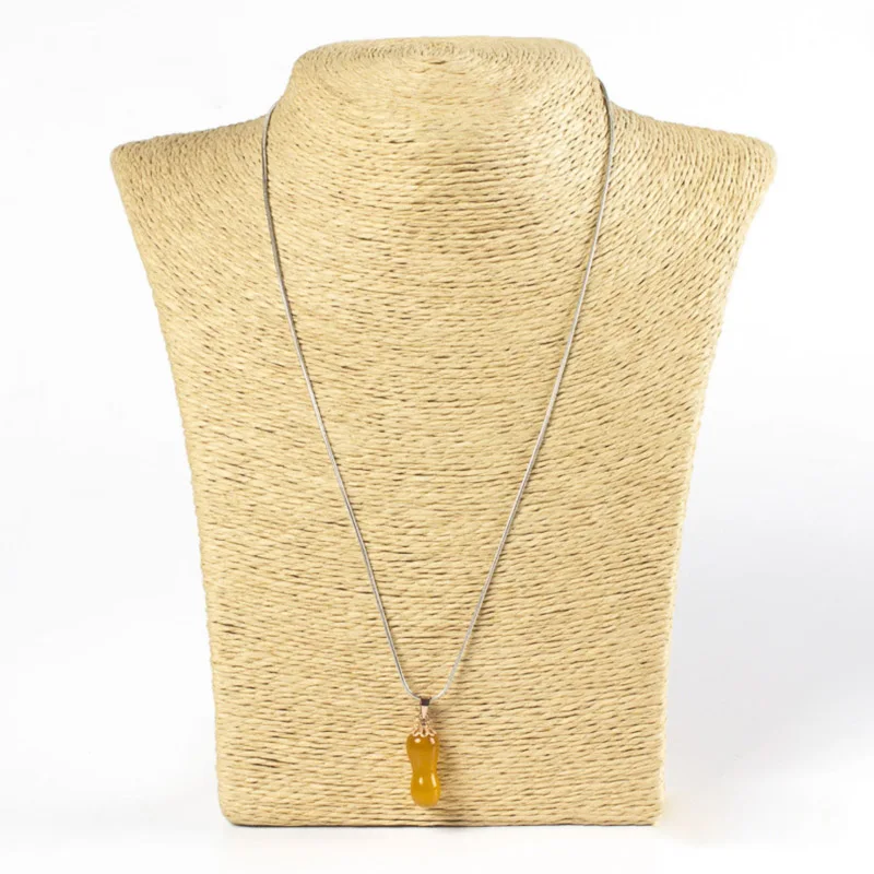 Цепочка из нержавеющей стали длиной 41/45/50/60 см с замком-карабином для ожерелья.