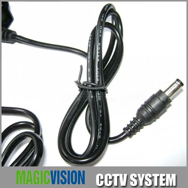 Адаптер питания для камеры видеонаблюдения 12 В 2 а постоянного тока Европейский