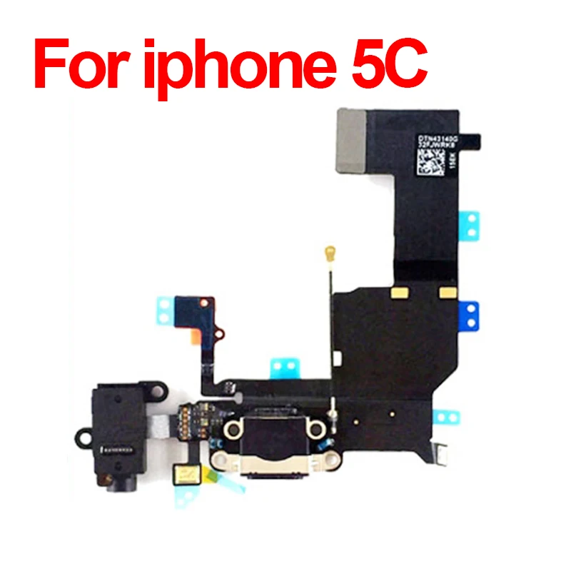 10 шт. оригинальный зарядный гибкий кабель для iPhone 5 5c 5S порт зарядного устройства
