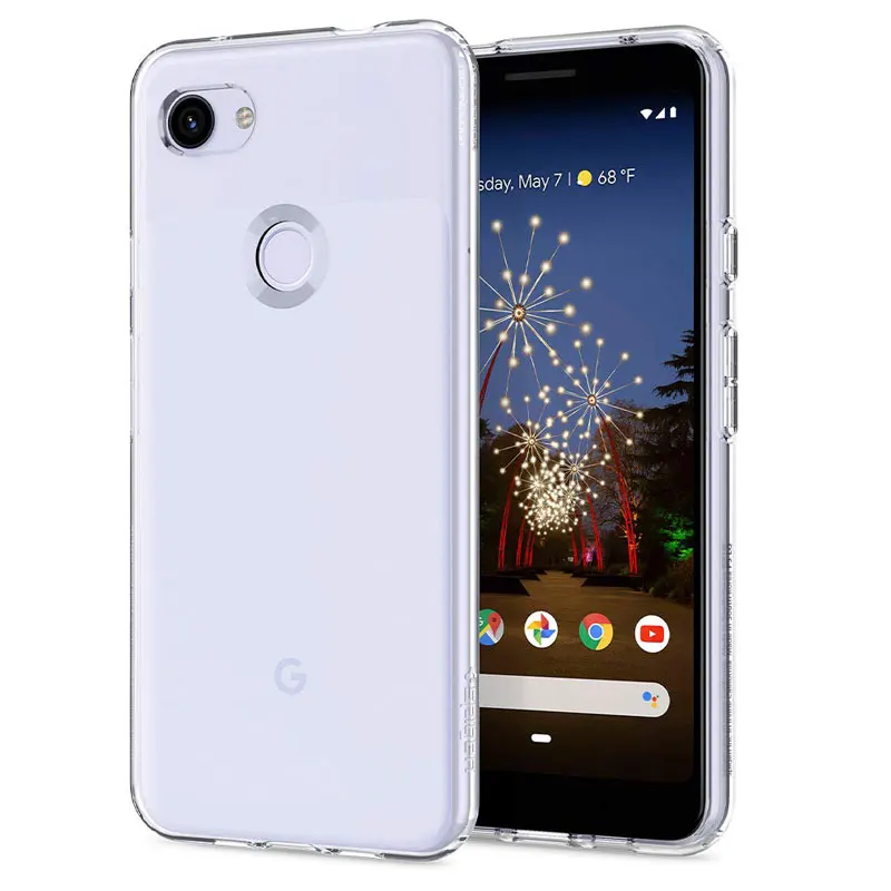 Чехол для телефона Google Pixel 3aXL 3XL защитный силиконовый из ТПУ полуобернутый чехол 3