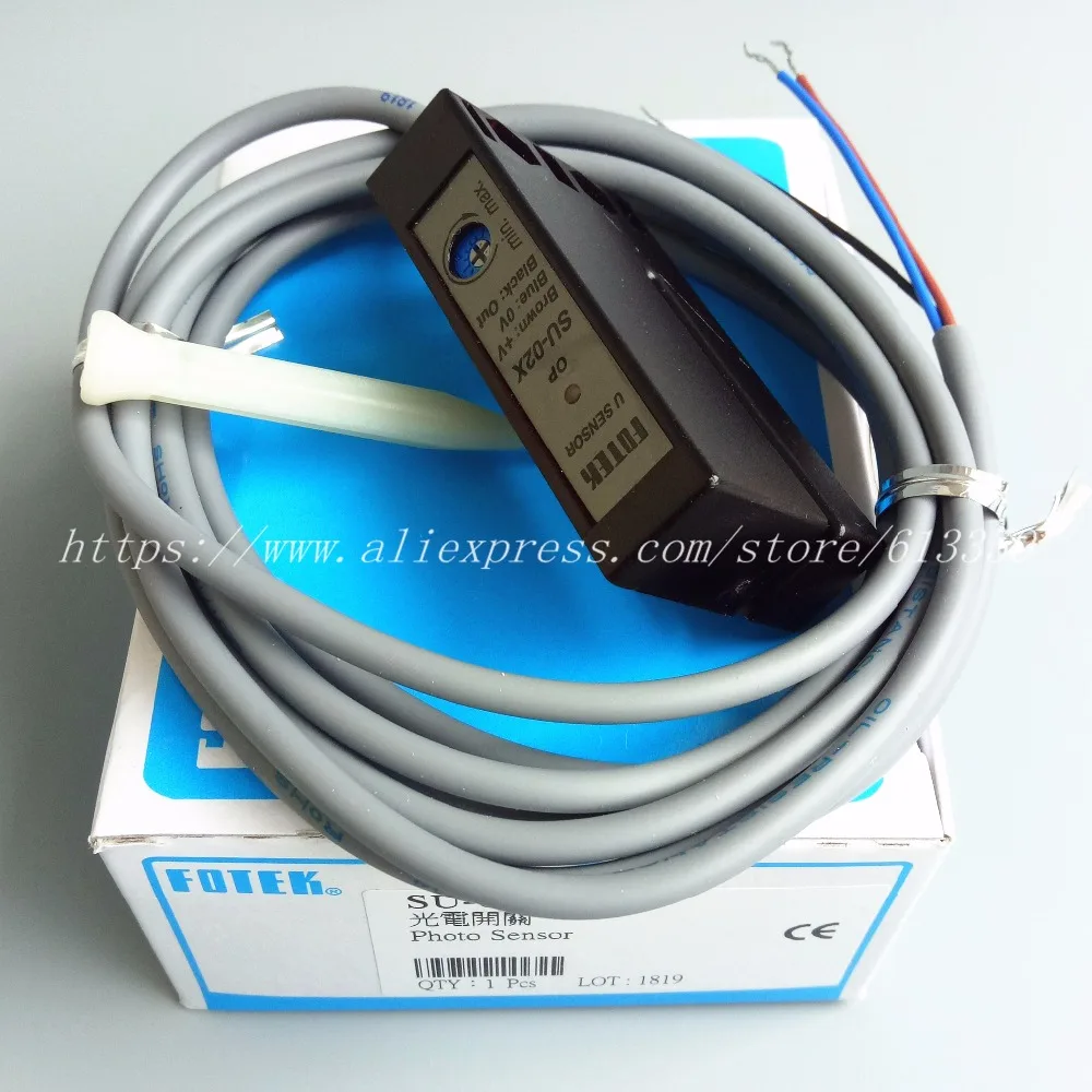 Фотоэлектрический переключатель SU-02X FOTEK NPN NO HIGH SPEED U TYPE LABEL SENSOR 100% новый и