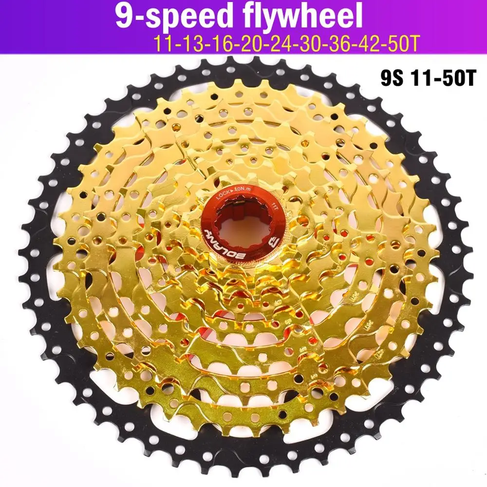 Велосипедная обгонная муфта BOLANY MTB Cassete 9 S 27 11-42 T 50 32 детали горного велосипеда