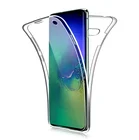 360 двойной Мягкий силиконовый чехол для samsung Galaxy S10 плюс S9 S8 S7 край S10E A10 A30 A40 A50 M10 M20 A6 A8 плюс J4 J6 A9 A7 2018