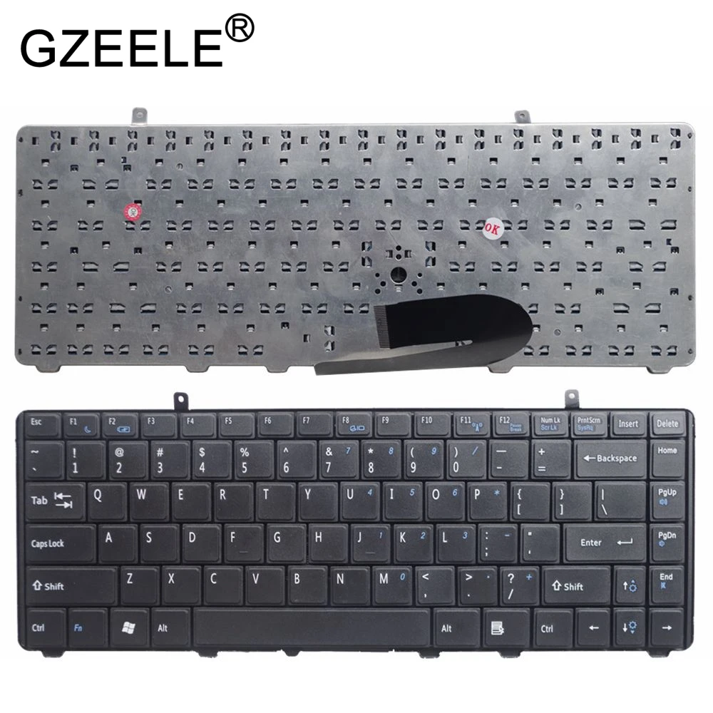 Клавиатура для Dell Vostro A840 A860 PP37L PV080925BS1 AEVM8U00210 1014 1015 PP38L R811H 0R811H|Клавиатуры замены| |
