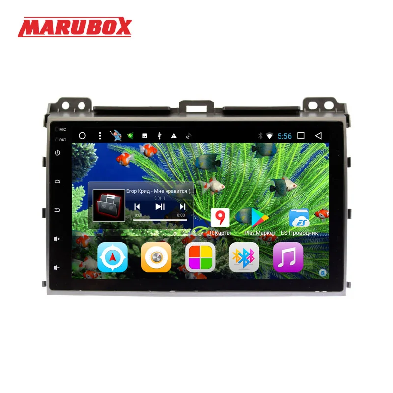 MARUBOX 9A107DT8 Штатное головное устройство для Toyota Prado120 Land Cruiser 120 2002 2009 Android 8.1