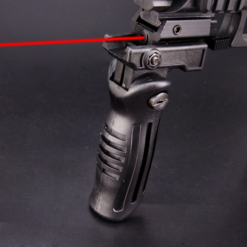 M4 20 мм RIS Rail grip bipod + охотничий страйкбол тактический Красный точечный лазерный