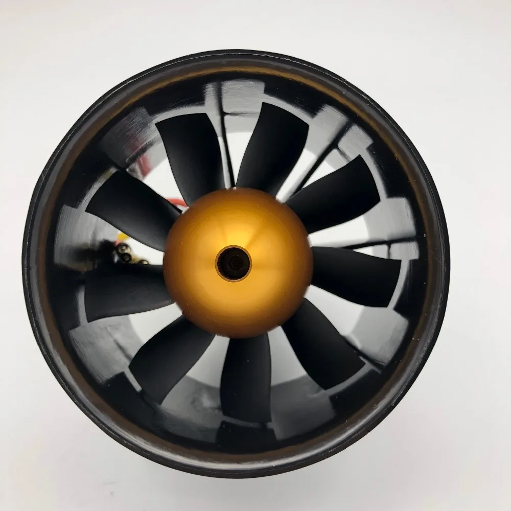 Freewing E7228 90 мм 9 лопастей 3748-1750kV металлический канальный вентилятор outrunner двигатель 6S EDF использование для F-4C F16 90 T45 90 F15