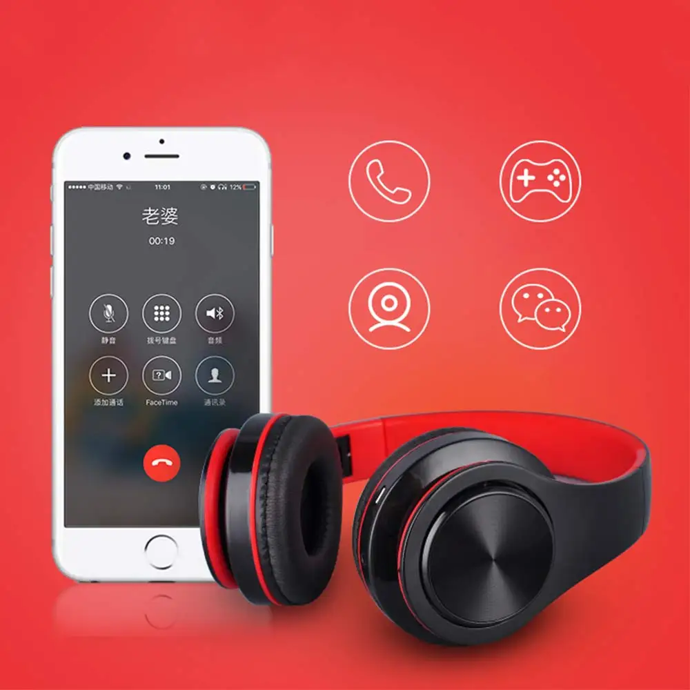 Горячие Продаем Bluetooth 4.1 беспроводные наушники шлем Sans fil Super Bass спортивные наушники Поддержка карты памяти mp3 для телефона Android
