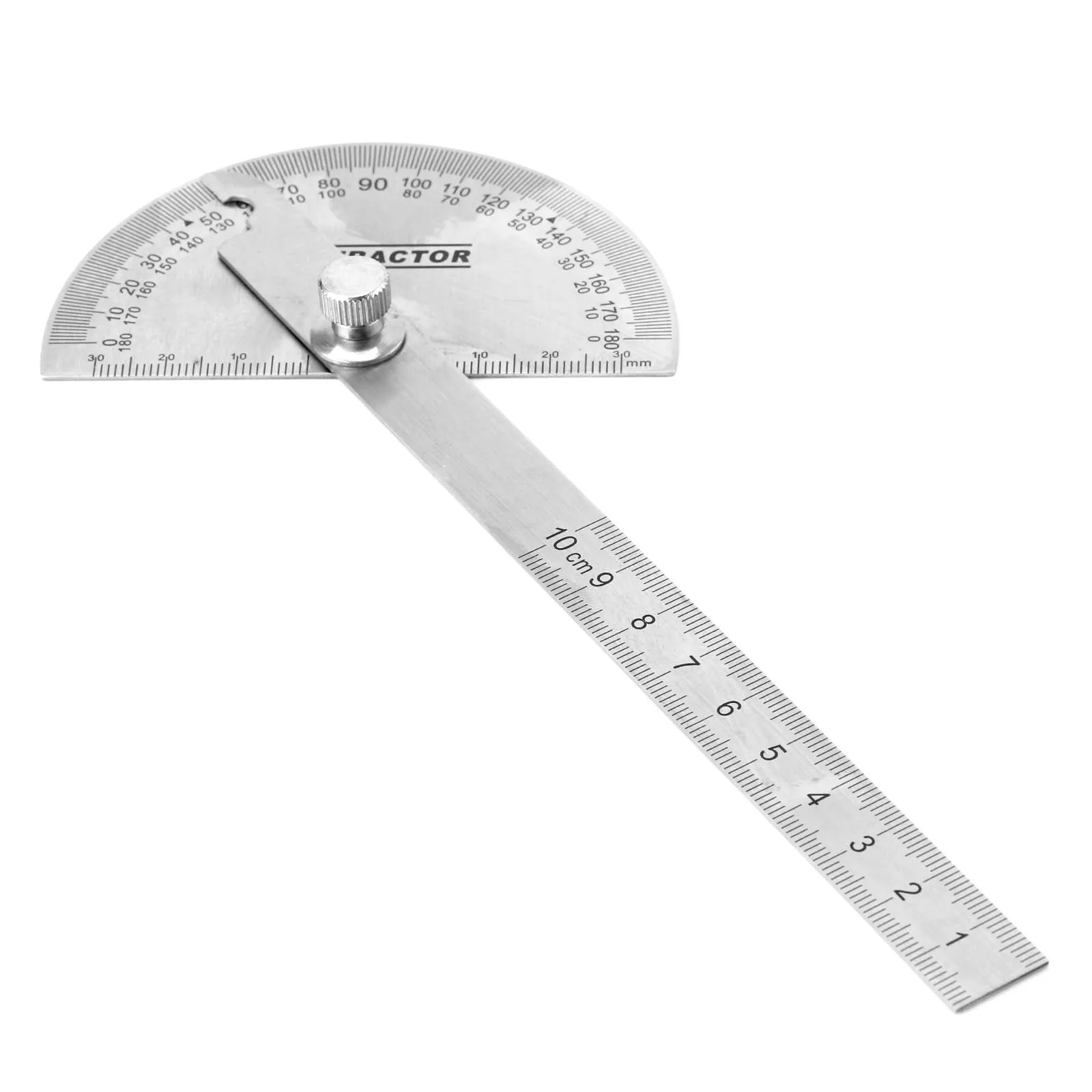 DRELD Нержавеющая сталь 180 градусов транспортир Angle Finder поворотный измерительные