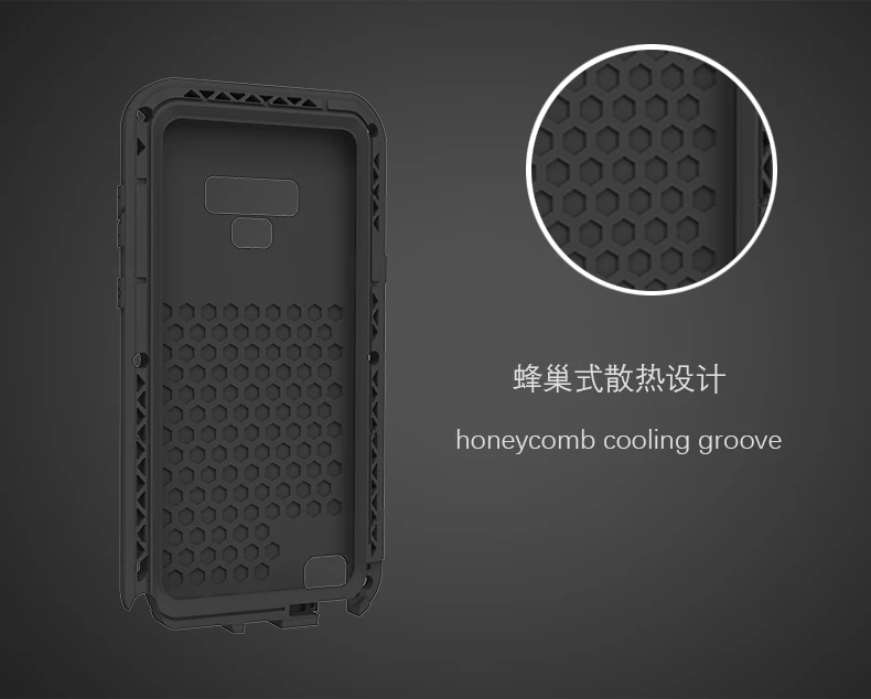 LOVE MEI Metal Aluminum Powerful Dirtproof shockproof Armor case for Samsung Galaxy Note 9 cover For phone | Мобильные телефоны и