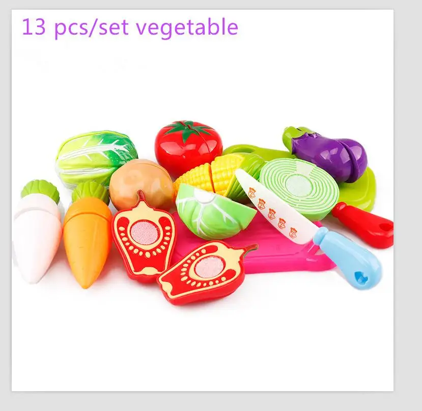 6-20 шт./компл. безопасная пластиковая кухонная утварь еда фрукты овощи Детские