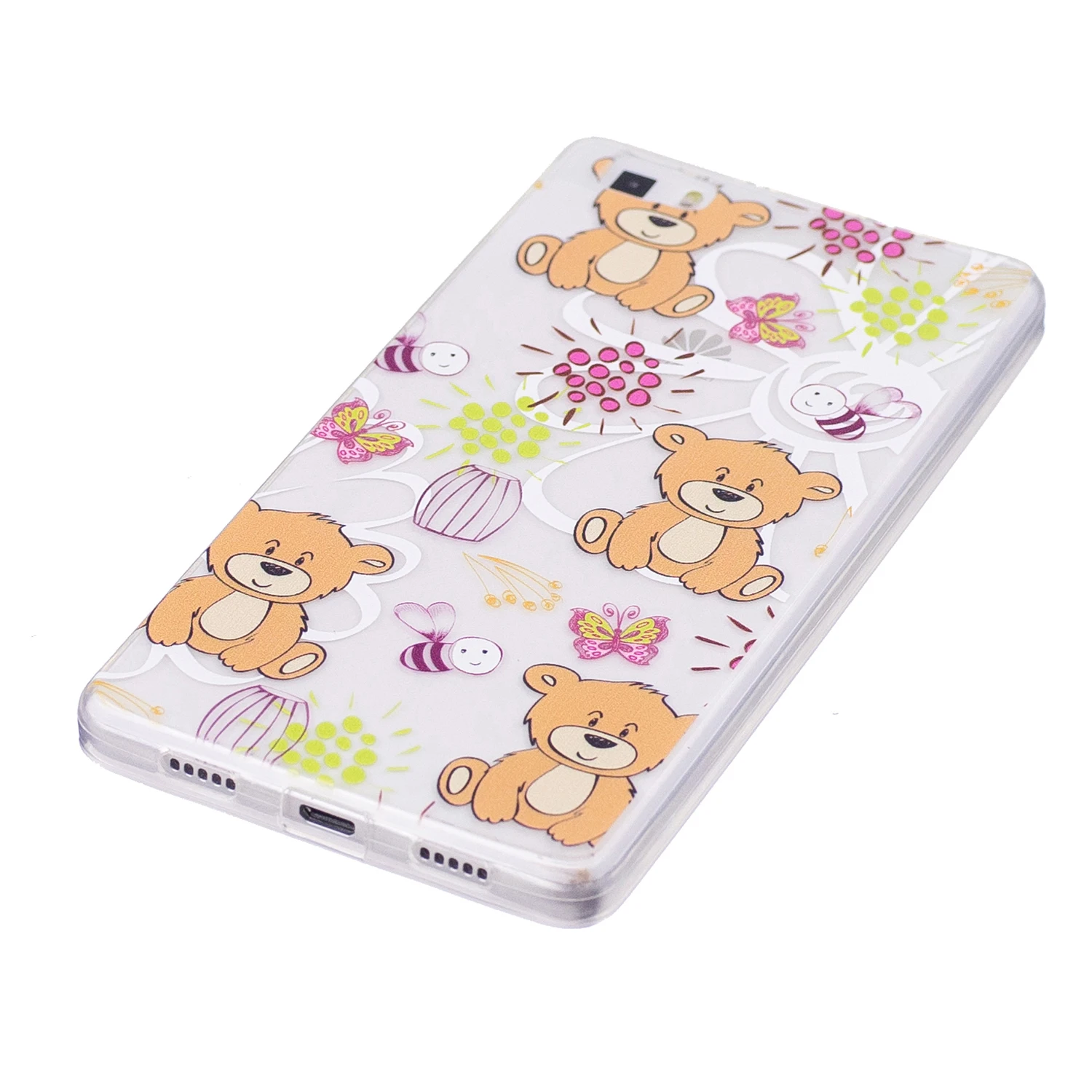 Soft Case for Huawei P8 Lite ALE-L21 ALE-L23 P8Lite Transparent Silicone Cover Phone Bag P 8 ALE L21 Coque |