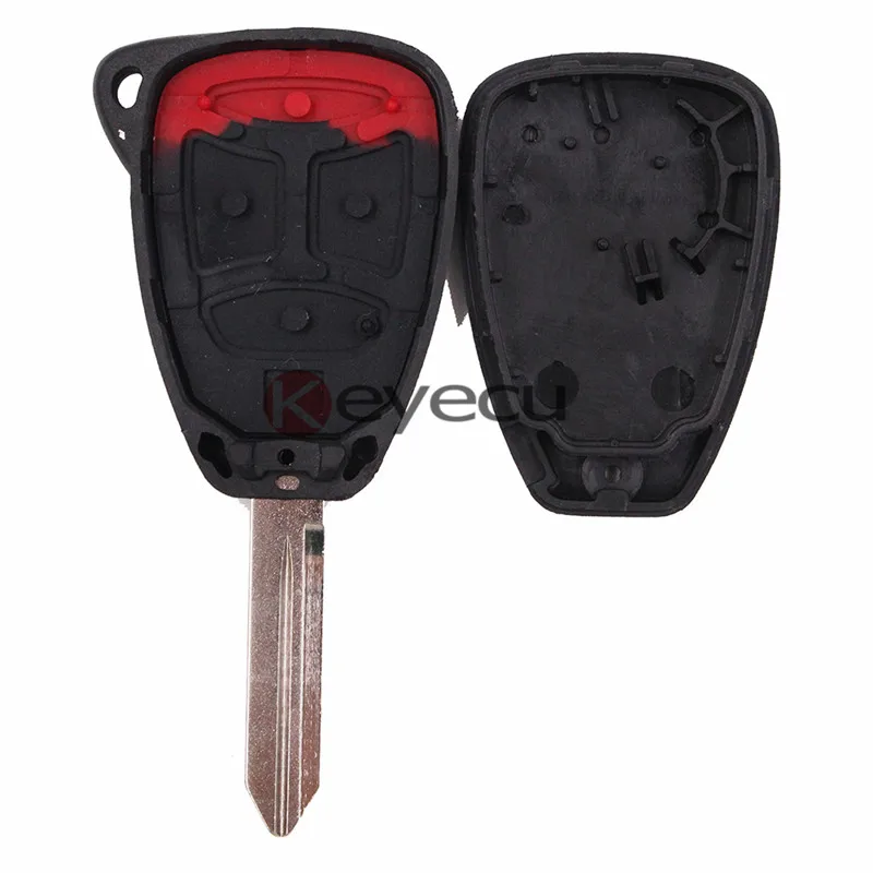 KEYECU новый пульт дистанционного ключа FOB 2 + 1 кнопка для DODGE JEEP Durango Magnum Dakota Зарядное