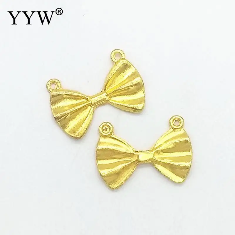 

YYW Fashion Modern Bowknot Pendant Jewelry Findings Component Women Male Female European Style Couple Gifts Accessories